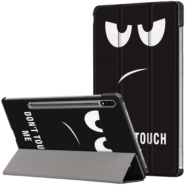 Alogy Etui na tablet Book Cover do Samsung Galaxy Tab S7 Plus/ S8 Plus 12.4 T970/ T976B/ X800/ X806 Don't Touch Me