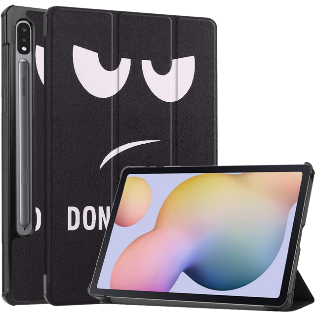 Alogy Etui na tablet Book Cover do Samsung Galaxy Tab S7/ S8 11.0 T870/ T875/ T876B/ X700/ X706 Don't Touch My Pad