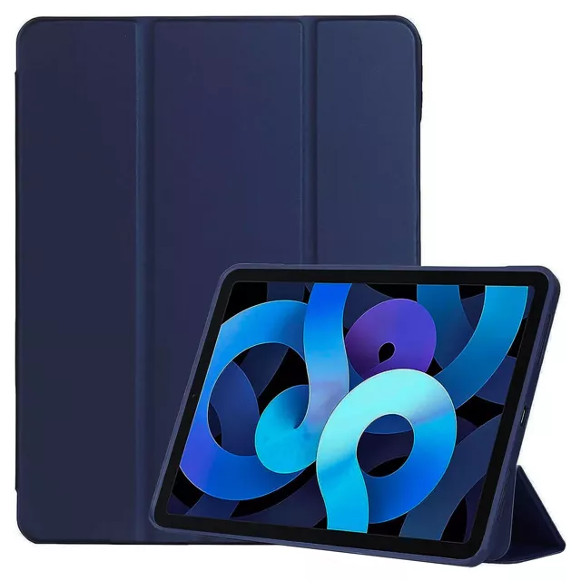 Alogy Etui na tablet Cheap Book Cover TPU + Pencil Space do Apple iPad 10.2 7/8/9Gen 2019/2020/2021 Granatowe