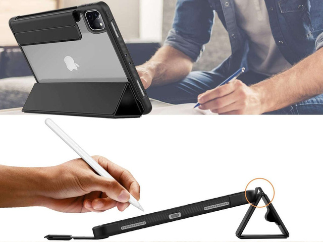 Alogy Etui na tablet Defender Cover do iPad Air 4 2020/ 5 2022/ iPad Pro 11 czarne