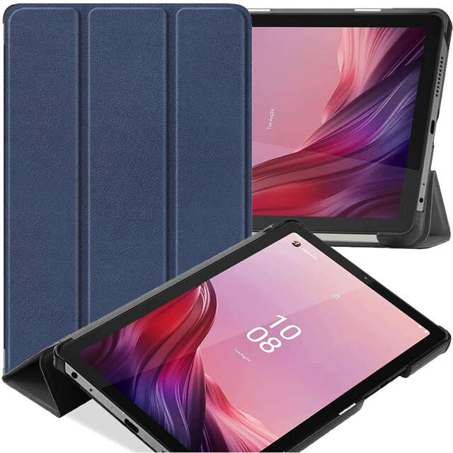 Alogy Etui na tablet Lenovo Tab M9 2023 9" TB310XU TB310FU Book Cover Case Granatowe