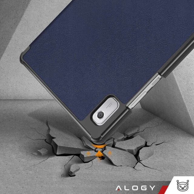 Alogy Etui na tablet Lenovo Tab M9 2023 9" TB310XU TB310FU Book Cover Case Granatowe