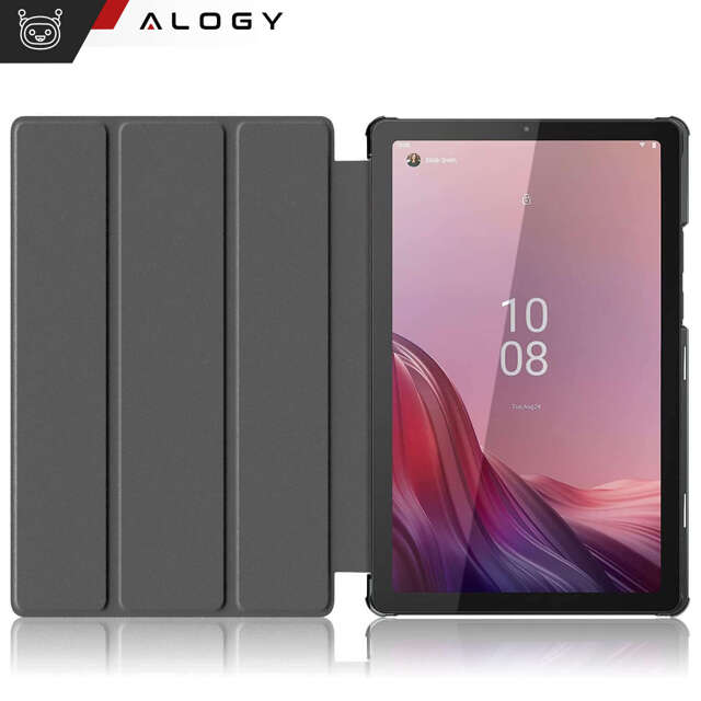 Alogy Etui na tablet Lenovo Tab M9 2023 9" TB310XU TB310FU Book Cover Case Granatowe