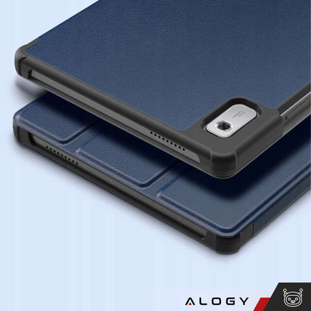 Alogy Etui na tablet Lenovo Tab M9 2023 9" TB310XU TB310FU Book Cover Case Granatowe