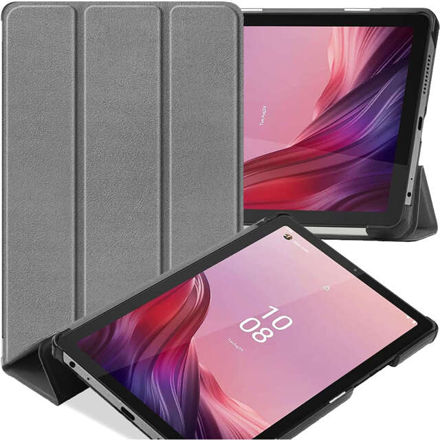 Alogy Etui na tablet Lenovo Tab M9 2023 9" TB310XU TB310FU Book Cover Case Szare