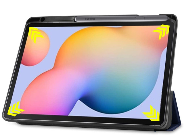 Alogy Etui na tablet Smart Case do Galaxy Tab S6 Lite 10.4 2020/ 2022 P610/P615 Niebieski
