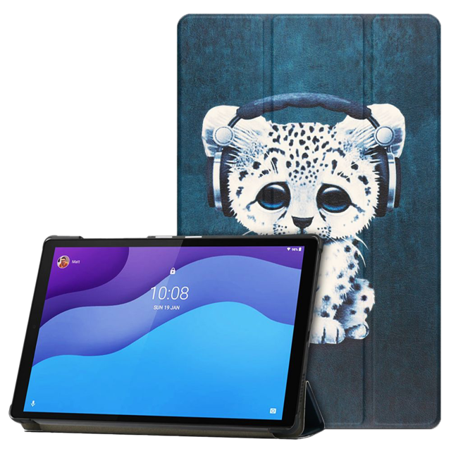 Alogy Etui na tablet Smart Case do Lenovo Tab M10 10.1 2nd Gen TB-X306 X/F/L Sad Cat