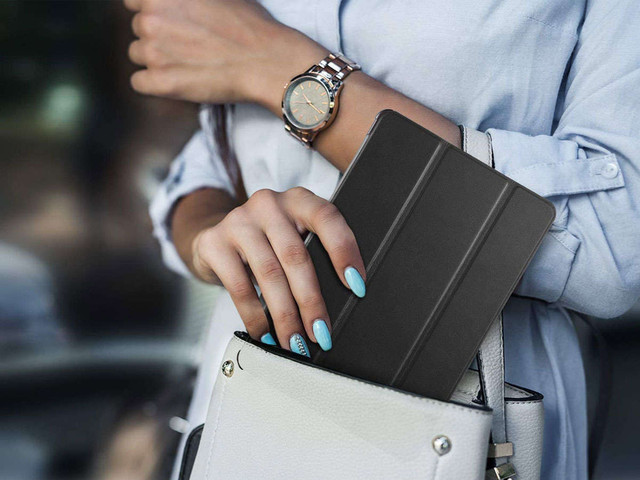 Alogy Etui na tablet ochronne Book Cover do Huawei MediaPad T5 10.1 czarne