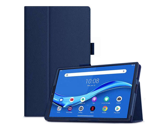 Alogy Etui na tablet stojak do Lenovo M10 Gen.2 TB-X306 Granatowe