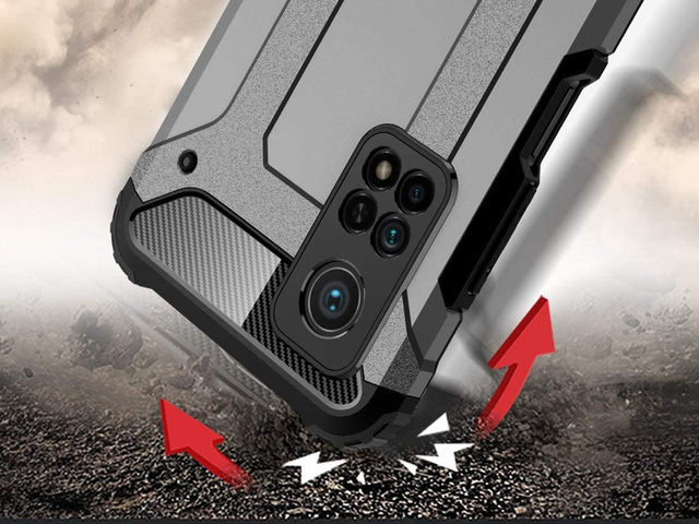 Alogy Etui na telefon Hard Armor do Xiaomi Mi 10T/ 10T Pro szare