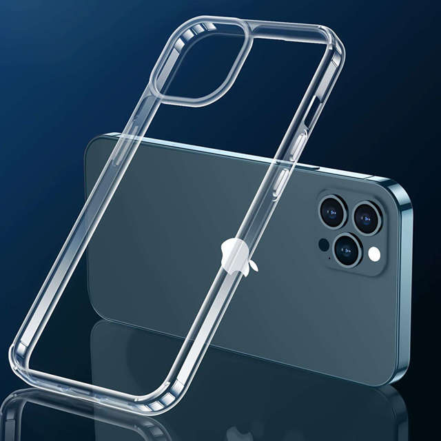 Alogy Etui na telefon Hybrid Case Super Clear  do Apple iPhone 12 Pro Max Przezroczyste