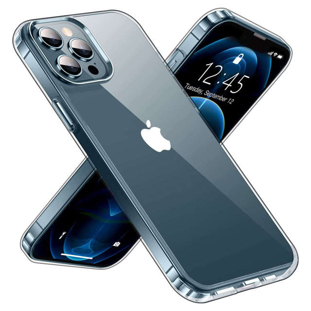 Alogy Etui na telefon Hybrid Case Super Clear  do Apple iPhone 12 Pro Max Przezroczyste