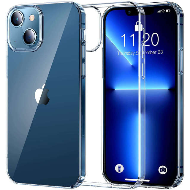 Alogy Etui na telefon Hybrid Case Super Clear  do Apple iPhone 13 Przezroczyste