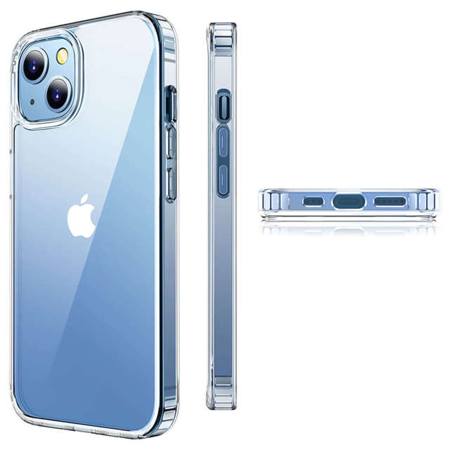 Alogy Etui na telefon Hybrid Case Super Clear  do Apple iPhone 13 Przezroczyste