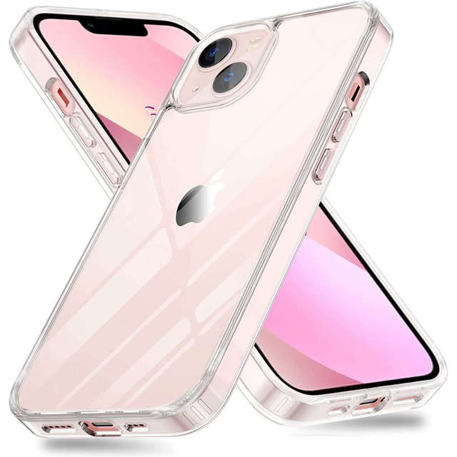 Alogy Etui na telefon Hybrid Case Super Clear  do Apple iPhone 13 Przezroczyste