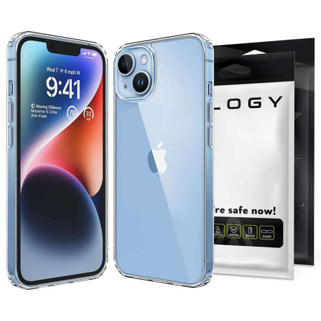 Alogy Etui na telefon Hybrid Case Super Clear  do Apple iPhone 14 Plus Przezroczyste