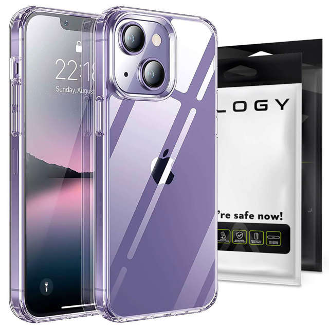 Alogy Etui na telefon Hybrid Case Super Clear  do Apple iPhone 14 Plus Przezroczyste