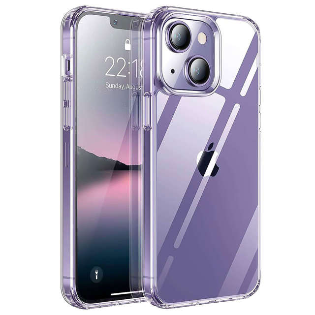 Alogy Etui na telefon Hybrid Case Super Clear  do Apple iPhone 14 Plus Przezroczyste