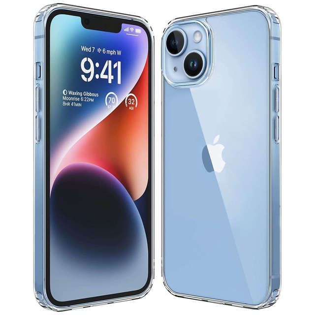 Alogy Etui na telefon Hybrid Case Super Clear  do Apple iPhone 14 Plus Przezroczyste