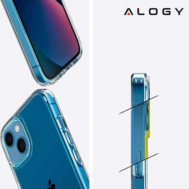 Alogy Etui na telefon Hybrid Case Super Clear  do Apple iPhone 14 Plus Przezroczyste