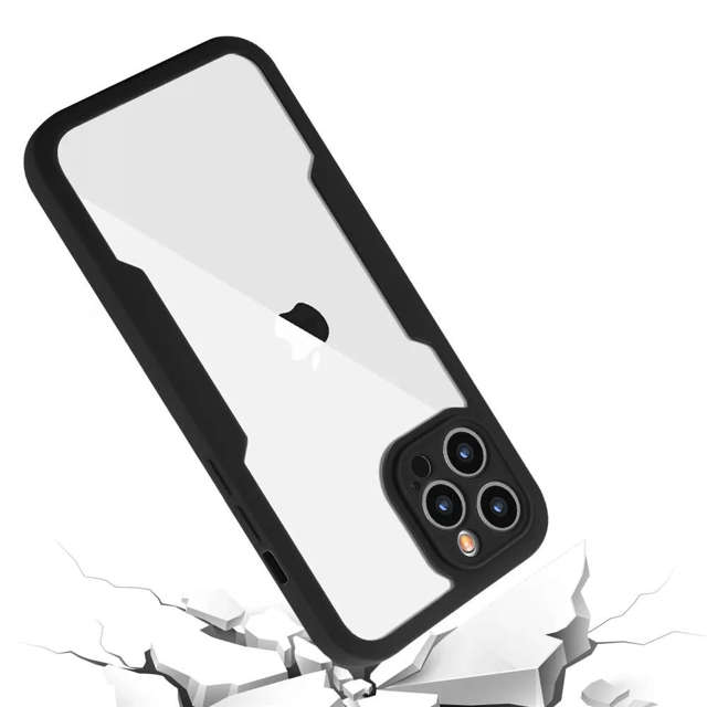 Alogy Etui na telefon Pancerne 360 obudowa Armor Case do Apple iPhone 13 Pro Max Black