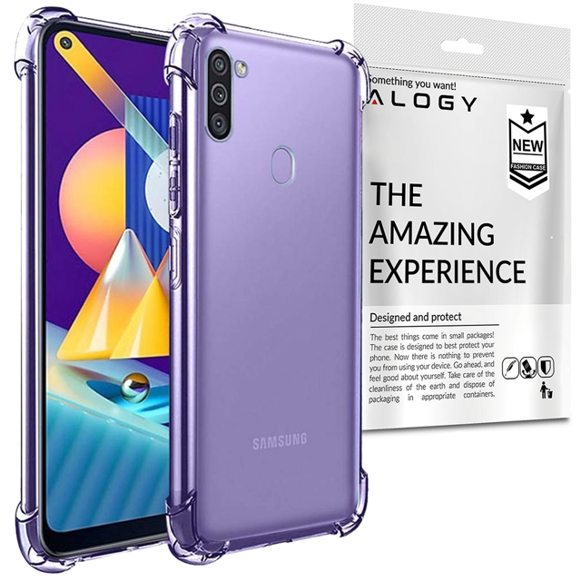 Alogy Etui na telefon ShockProof do Samsung Galaxy M11 / A11 przezroczyste