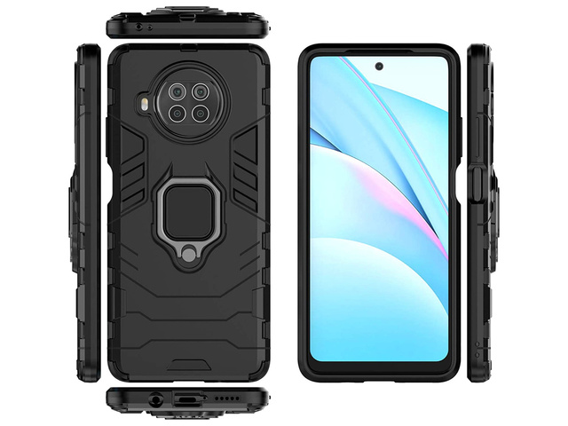 Alogy Etui na telefon Stand Ring Armor do Xiaomi Mi 10T Lite czarne