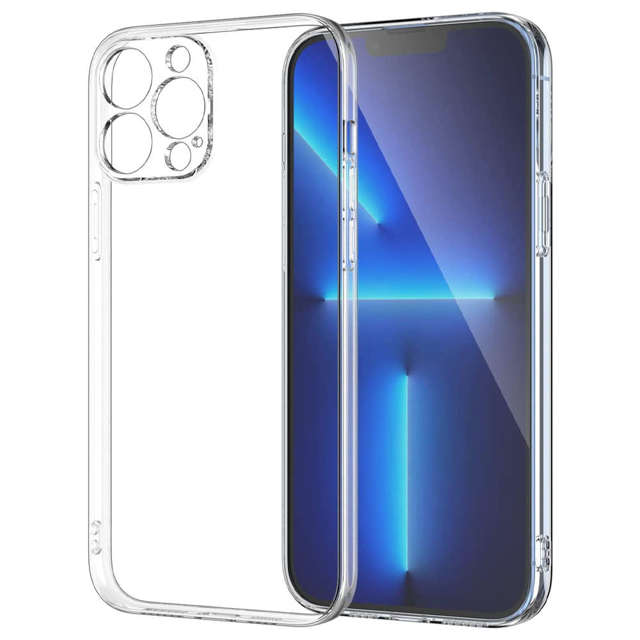 Alogy Etui na telefon ochronne obudowa Hybrid Case do Apple iPhone 12 Pro Max Przezroczyste