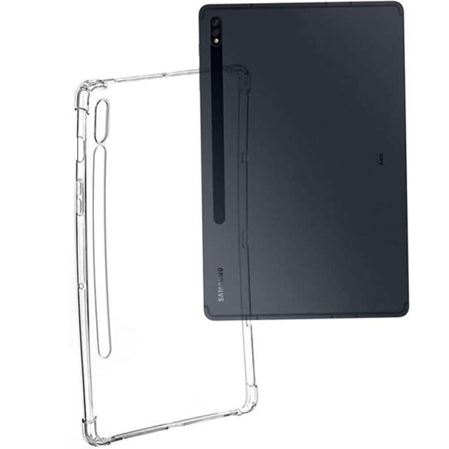 Alogy Etui na telefon pancerne ShockProof Case do Samsung Galaxy Tab S7 Plus/ S8 Plus 12.4 T970/ T976B/ X800/ X806 Clear