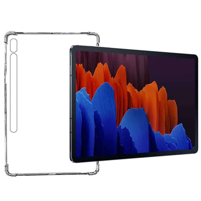 Alogy Etui na telefon pancerne ShockProof Case do Samsung Galaxy Tab S7 Plus/ S8 Plus 12.4 T970/ T976B/ X800/ X806 Clear