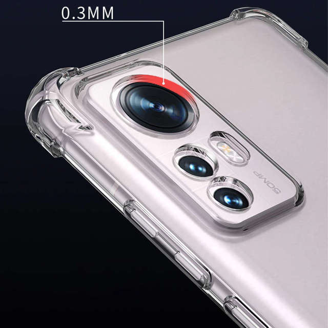 Alogy Etui na telefon pancerne ShockProof Case do Xiaomi 12 Pro Clear