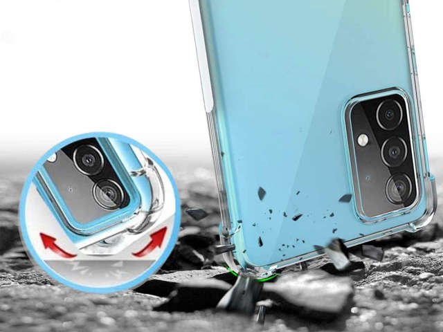 Alogy Etui na telefon pancerne ShockProof do Galaxy A72 Przezroczyste