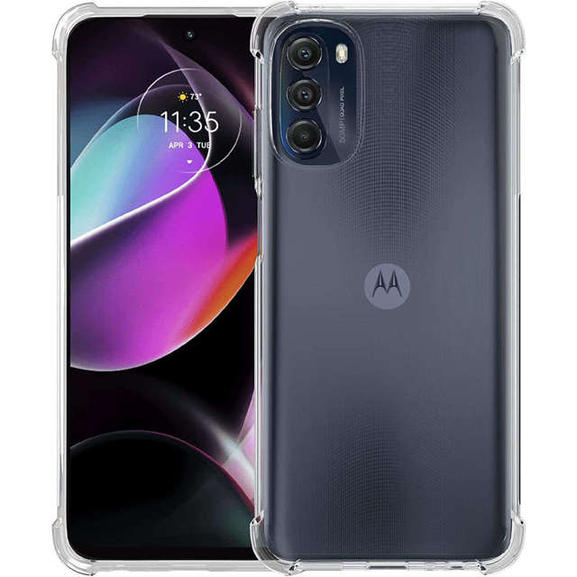 Alogy Etui na telefon pancerne ShockProof do Motorola Moto G 5G 2022 Przezroczyste