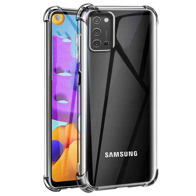 Alogy Etui na telefon pancerne ShockProof do Samsung Galaxy A03s 166mm Przezroczyste