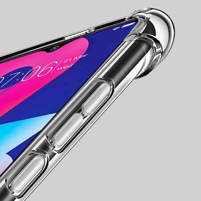 Alogy Etui na telefon pancerne ShockProof do Vivo Y93 Przezroczyste