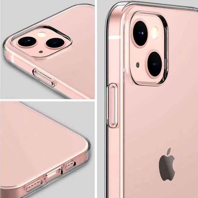 Alogy Etui na telefon silikonowe obudowa Silicone case do Apple iPhone 14 Plus Przezroczyste