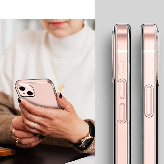 Alogy Etui na telefon silikonowe obudowa Silicone case do Apple iPhone 14 Plus Przezroczyste