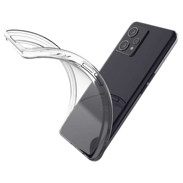 Alogy Etui na telefon silikonowe obudowa case do Realme 9 Pro+ Plus przezroczyste