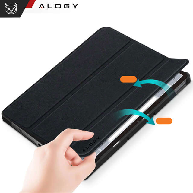 Alogy Etui ochronne Book Cover obudowa do Lenovo Tab P11 2gen 11.5" TB350FU TB350XU Czarne