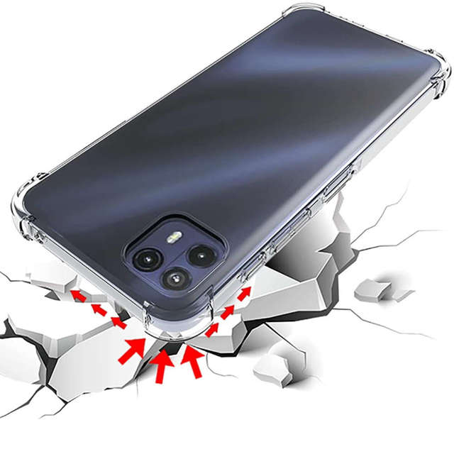 Alogy Etui pancerne ShockProof do Motorola Moto G50 5G Saipan Przezroczyste