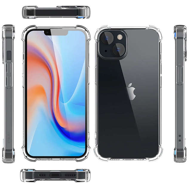 Alogy Etui pancerne na telefon ShockProof do Apple iPhone 14 Plus Przezroczyste