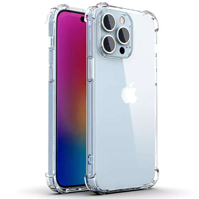 Alogy Etui pancerne na telefon ShockProof do Apple iPhone 14 Pro Max Przezroczyste