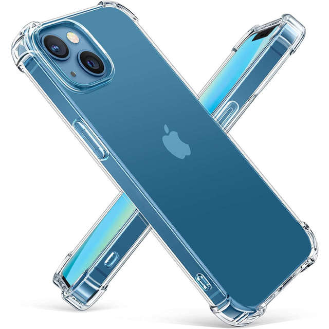 Alogy Etui pancerne na telefon ShockProof do Apple iPhone 14 Przezroczyste