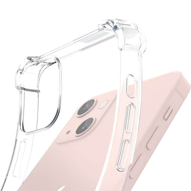 Alogy Etui pancerne na telefon ShockProof do Apple iPhone 14 Przezroczyste