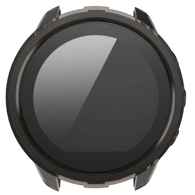 Alogy Etui silikonowe do smartwatcha case do Suunto 9 50 mm Czarne