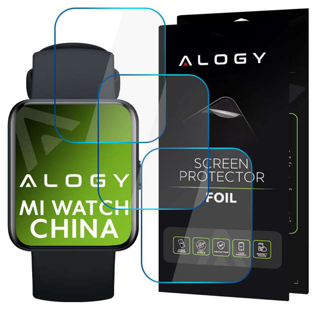 Alogy Folia hydrożelowa x3 Hydrogel do Xiaomi Mi Watch China