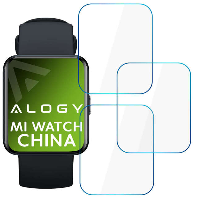 Alogy Folia hydrożelowa x3 Hydrogel do Xiaomi Mi Watch China