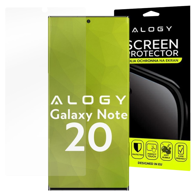 Alogy Folia ochronna na ekran Hydrogel 3D do Samsung Galaxy Note 20