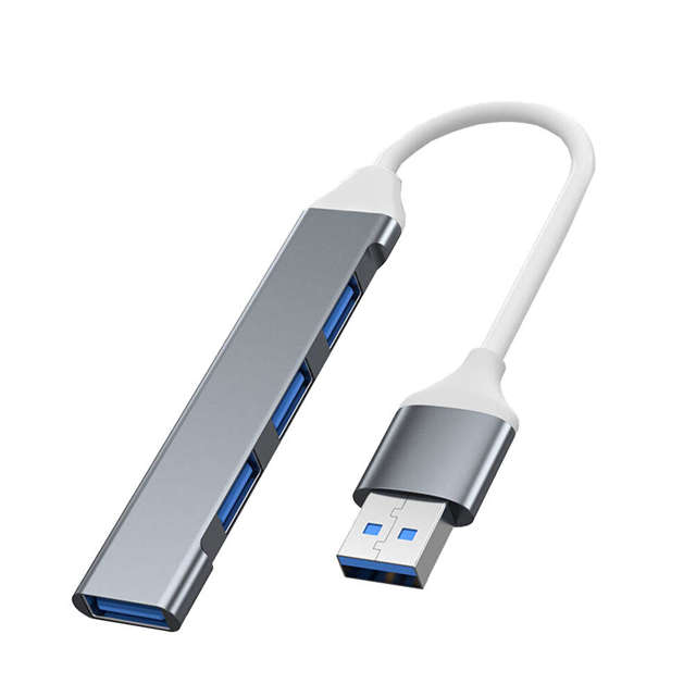 Alogy HUB USB-A na 4 porty USB 3.0 5GB/s Adapter rozdzielnik koncentrator sieciowy