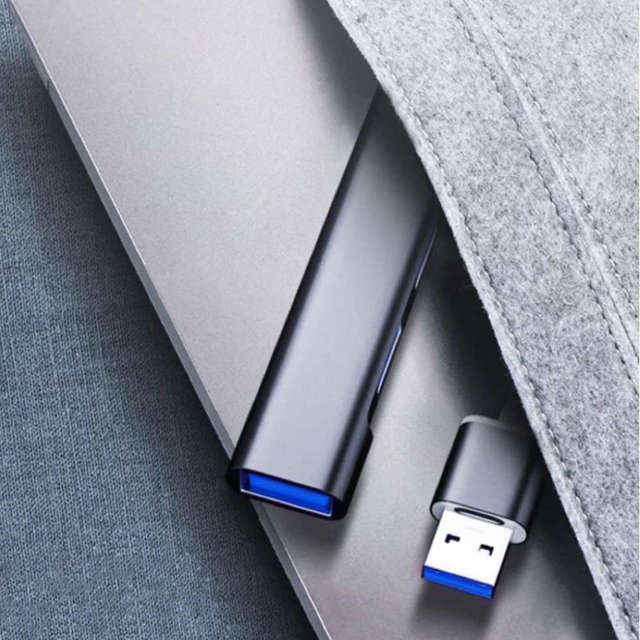 Alogy HUB USB-A na 4 porty USB 3.0 5GB/s Adapter rozdzielnik koncentrator sieciowy